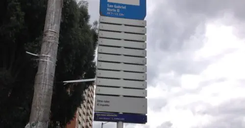 PARADERO SITP BARRIO SAN GABRIEL NORTE II  175A01